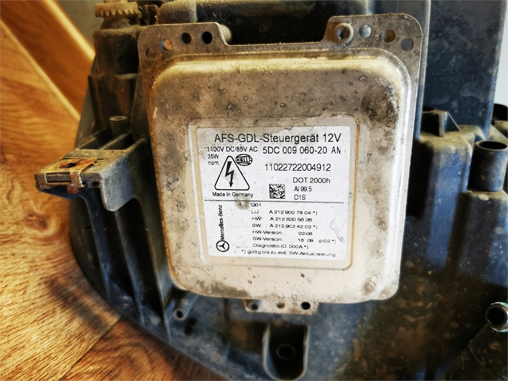 фото №12, Mercedes e-klasa w207 лампа левая ксенон комплектная europa