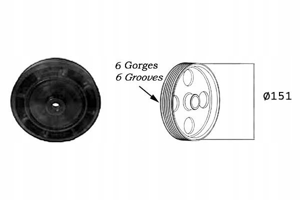 Шкив коленчатого вала коленчатого renault lagunaii master Цена