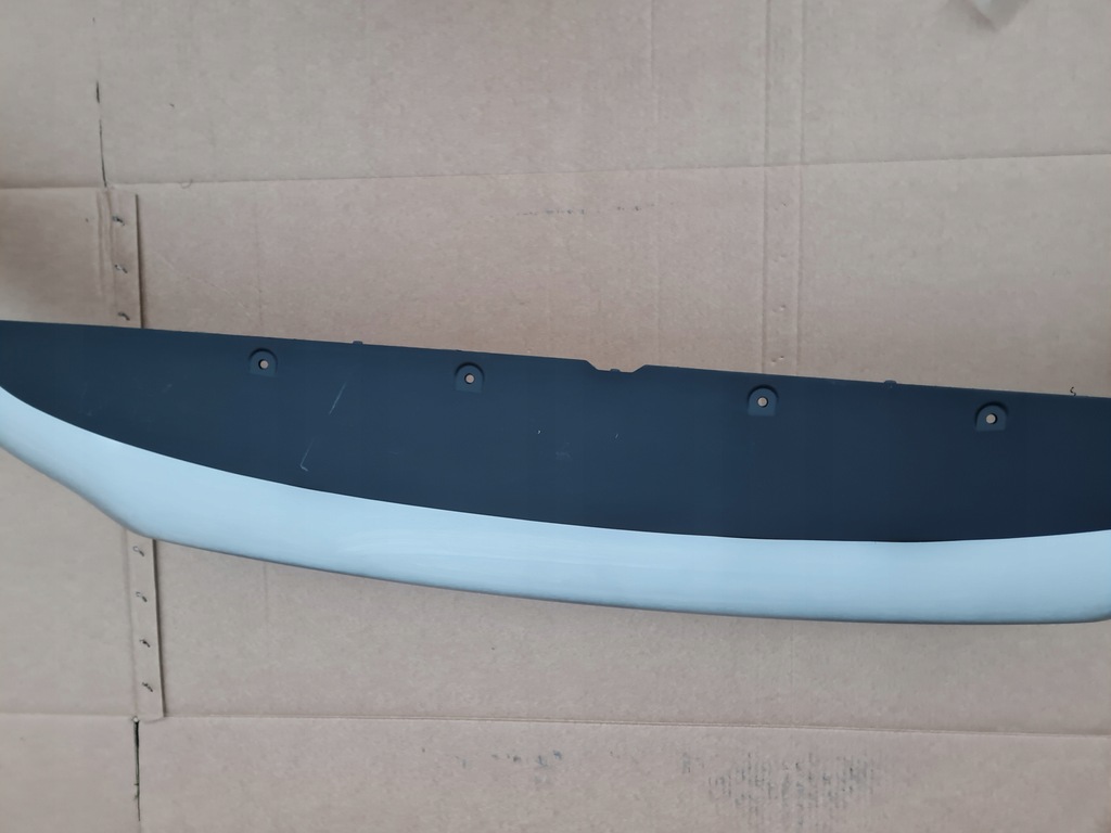 фото №8, Volvo xc40 18- спойлер накладка бампер перед