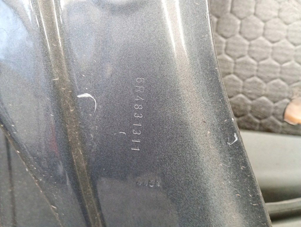 фото №11, 6r4831311 двері лівий перед vw polo v 5 09- 5d сірі