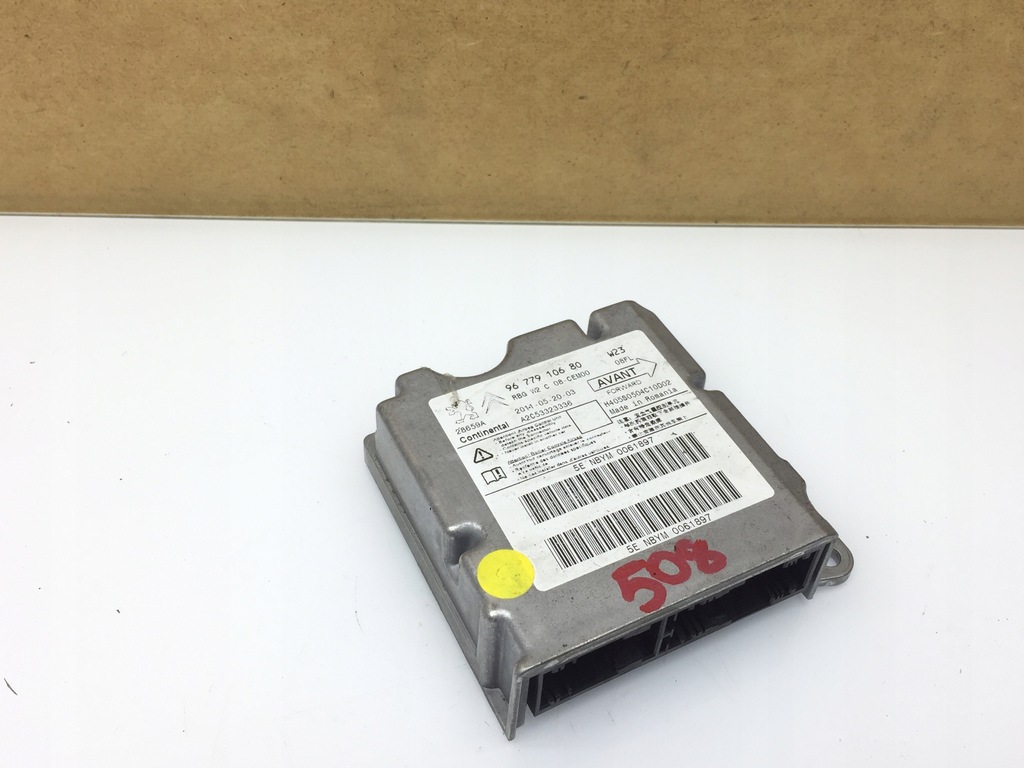 фото №1, Peugeot 508 i датчик подушка безопасности модуль подушек