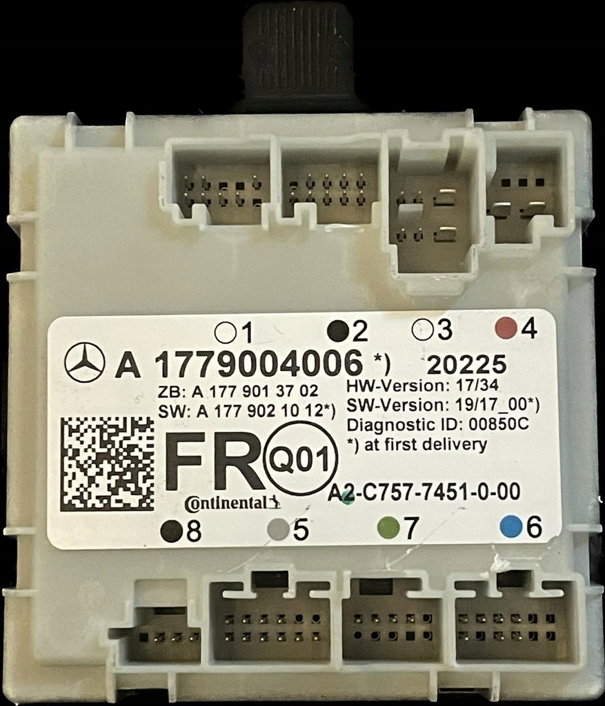 фото №1, Mercedes модуль блок керування двері a1779004006