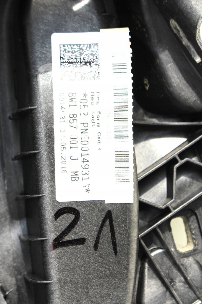 фото №8, Audi a4 a5 панель  панель приладів приладова панель приладів pulpit 8w1857001j head up 8w1 8