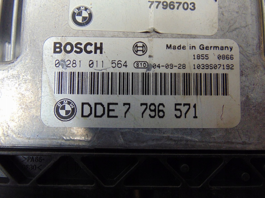 фото №8, Бортовий комп'ютер блок керування bmw x3 2.0d 7796571