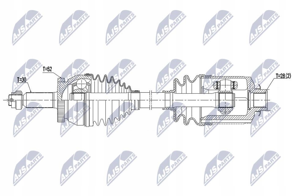 фото №2, Nty привідний вал привідна