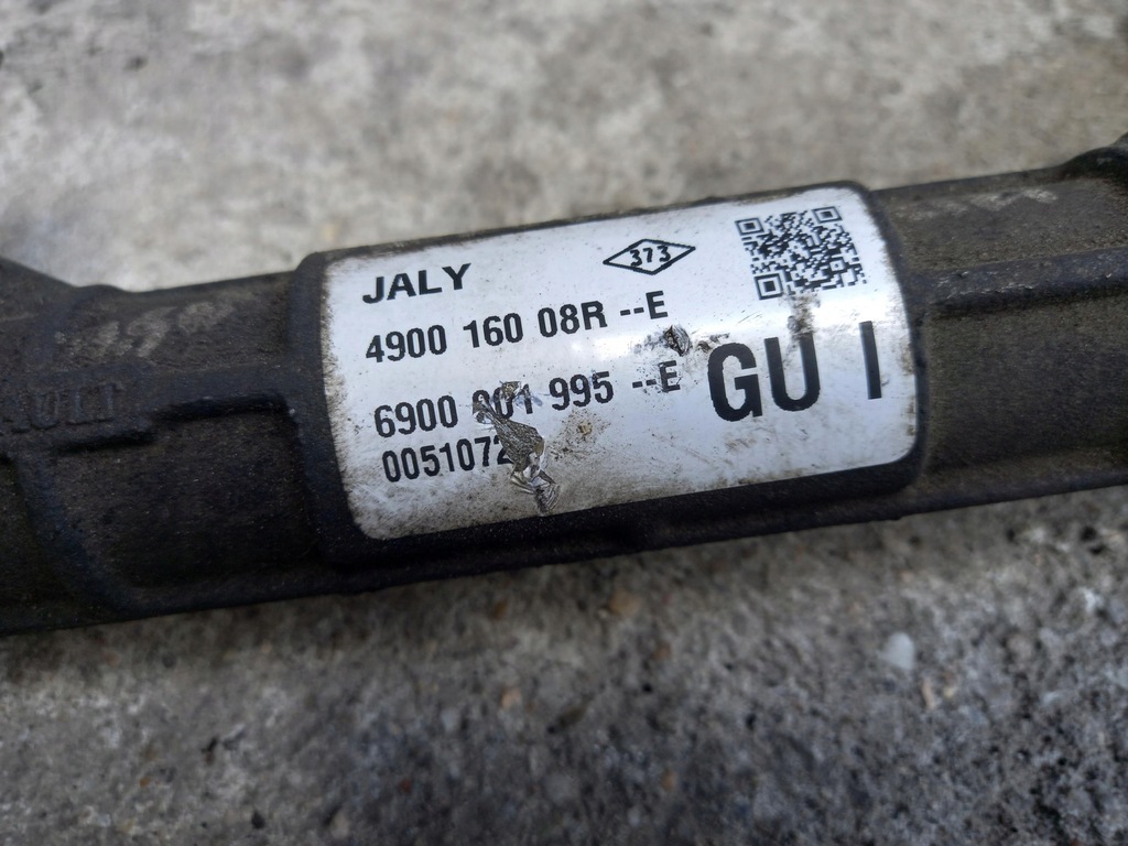 фото №11, Рулевая рейка renault twingo ii eu 490016008r 07-14