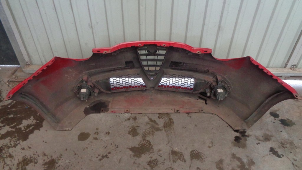 фото №13, Бампер alfa romeo mito 2008-2013r. передній перед червоний kod 289