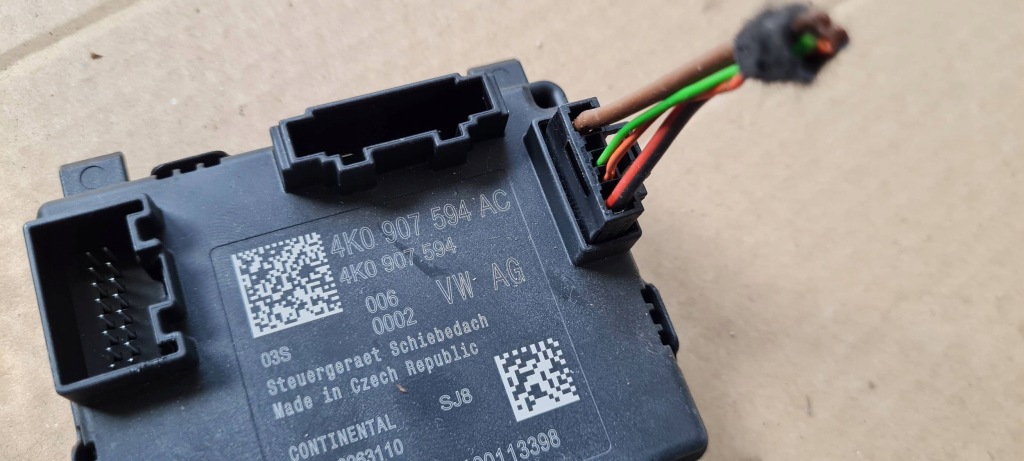 фото №6, Q3 83a модуль люк панорамы 4k0907594ac q5 80a a5 8w