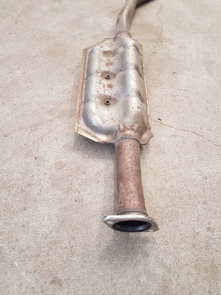 фото №9, Subaru xv crosstrek 17-22 гаситель конечный труба выхлопная 2.0b usa