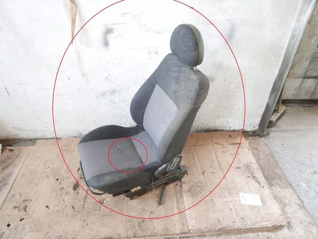 фото №8, Сидіння пасажира правий перед opel meriva a i 03-05