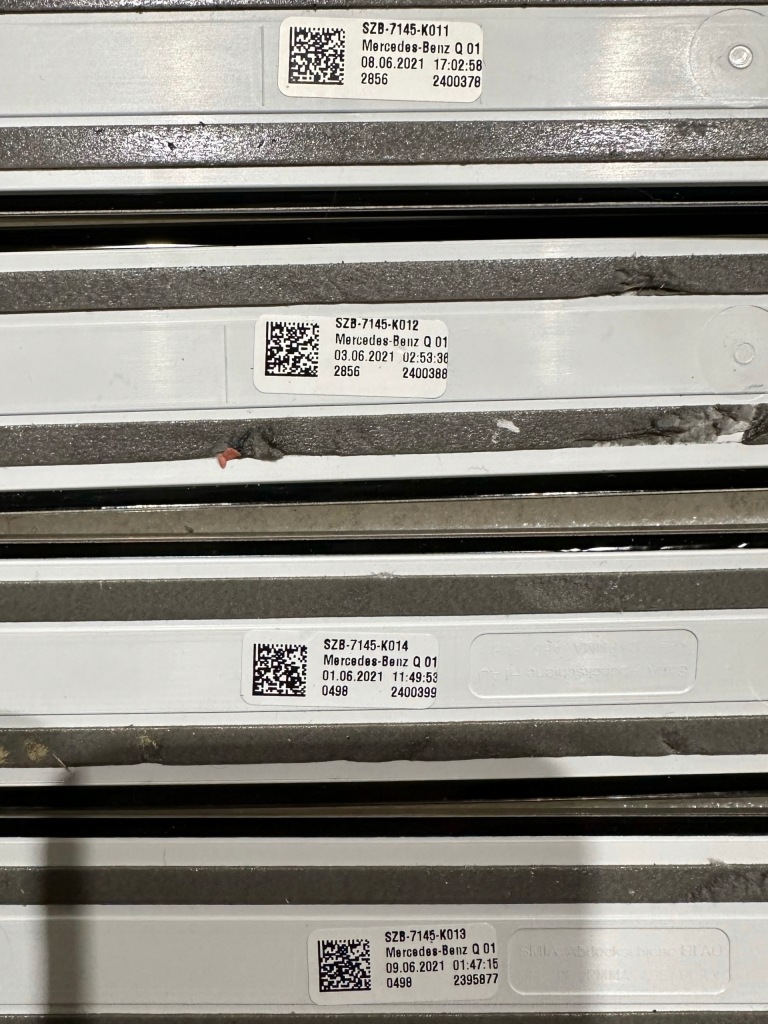 фото №6, Mercedes w223 поріг накладка a2236804700 a2236804800 a2236804200 a2236804100