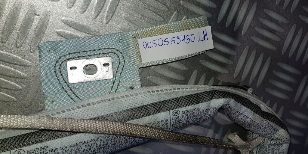 фото №3, Alfa romeo stelvio шторка безопасности боковая подушка безопасности левая оригинал