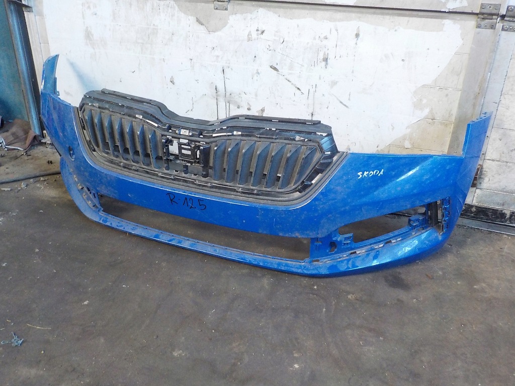 фото №8, Skoda бампер перед