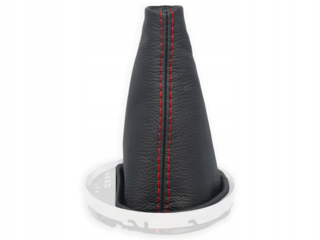 Купить Mini cooper r56 r55 автоматическая коробка передач чехол переключения передач кожа красные нити