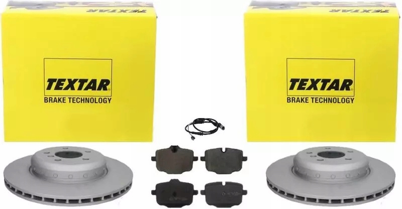 фото №1, Textar тормозные диски+ тормозные колодки задняя bmw 5 f10 6 f06 345mm
