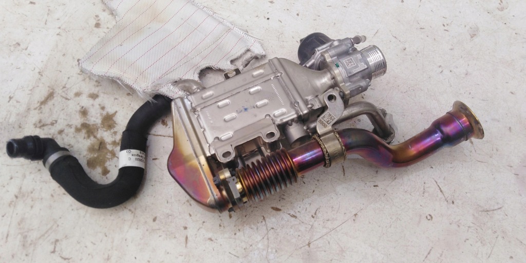 фото №2, Mercedes w223 радіатор вихлопних газів egr a6541405700