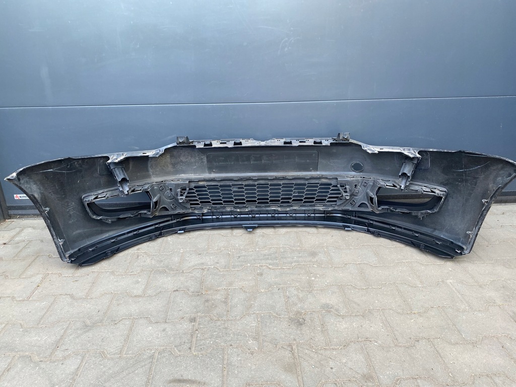 фото №10, Vw polo 6r бампер передній pod омивачі lc9x