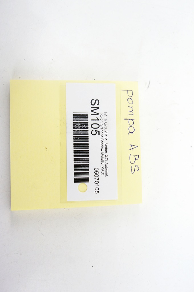 фото №6, Sm105 infiniti q70 3.7i насос abs 47660 3wk0a 133000-6450