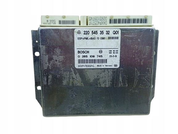 фото №1, Модуль esp a2205453532 mercedes w220