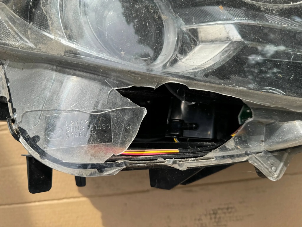 фото №10, Mazda 3 iii bm 13-16 лампа правая перед передняя bi-xenon eu