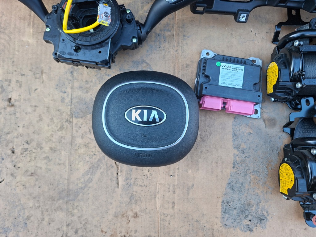 фото №7, Air bag подушки безпеки повітряні панель приладів консоль ремені kia sorento iv 20+ оригінал