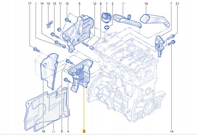 фото №6, Захист розподільного валу 2.0 16v f4r trafic ii vivaro oryg