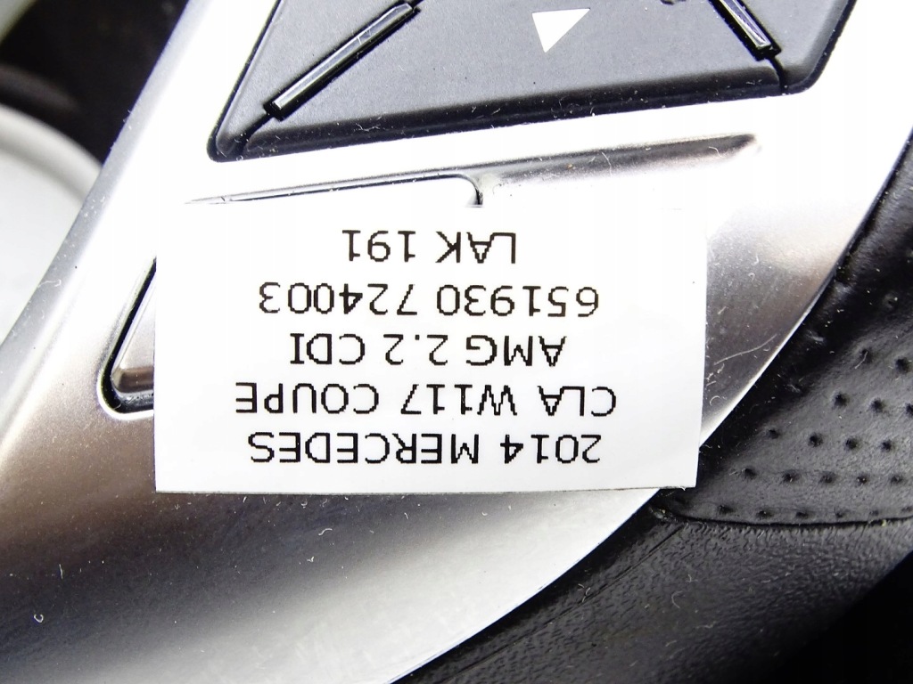 фото №15, Воздуховод кожа multi amg mercedes w176 cla w117