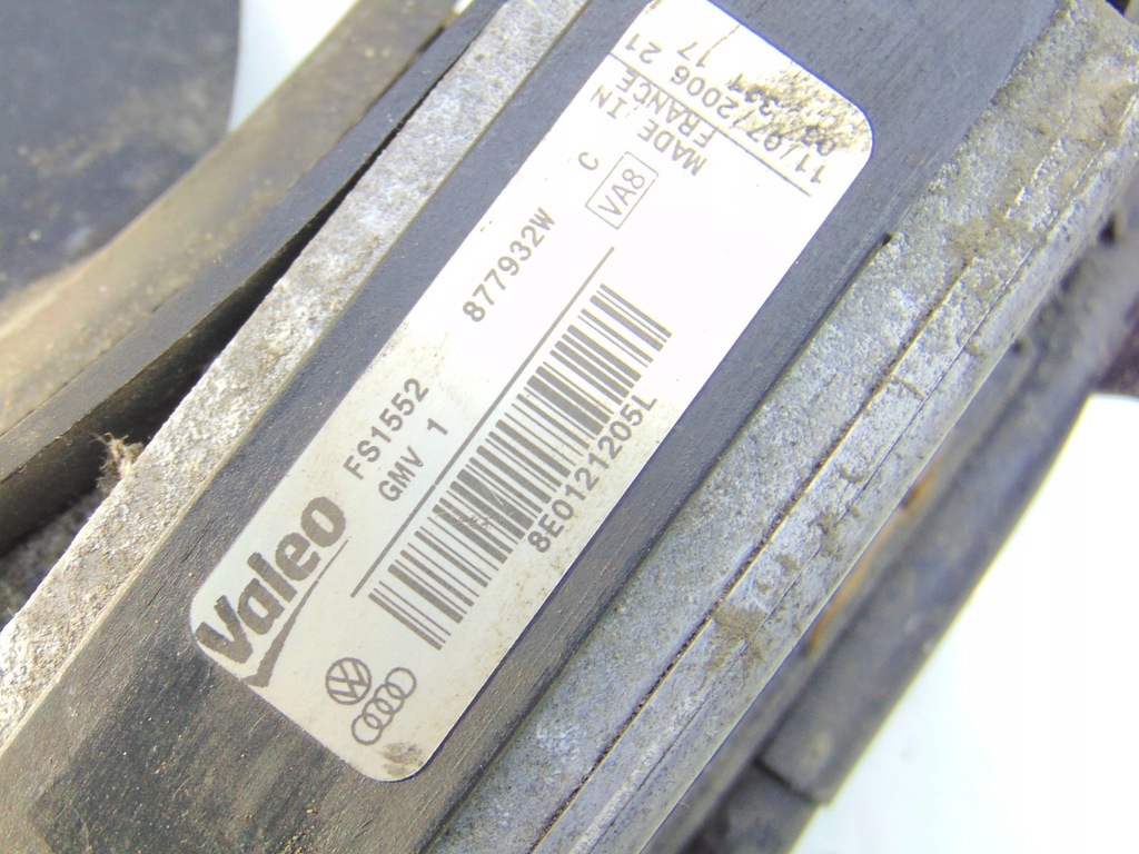 фото №6, Вентилятор радиатора корпус модуль audi a4 b6 3.0 asn 8e0121205l 8e0959501