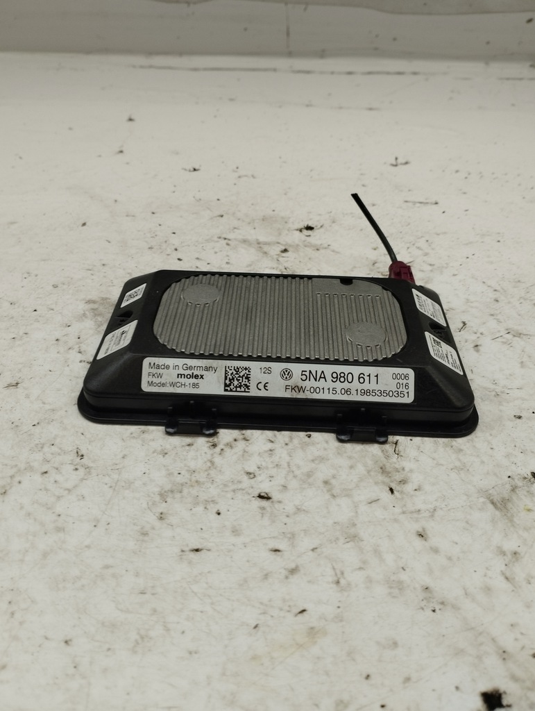 фото №10, Vw audi seat skoda зарядний пристрій індукційна 5na980611