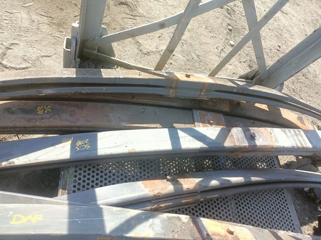 фото №2, Рессора двухлистовой scania r s передний перед dwupiórowy