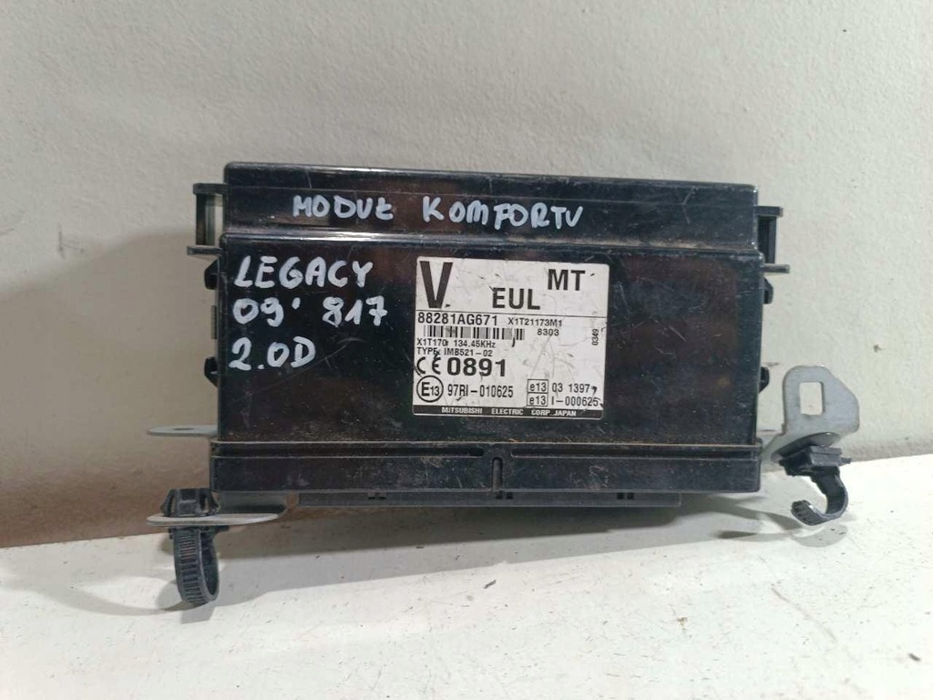 фото №1, Модуль комфорту subaru legacy 88281ag671