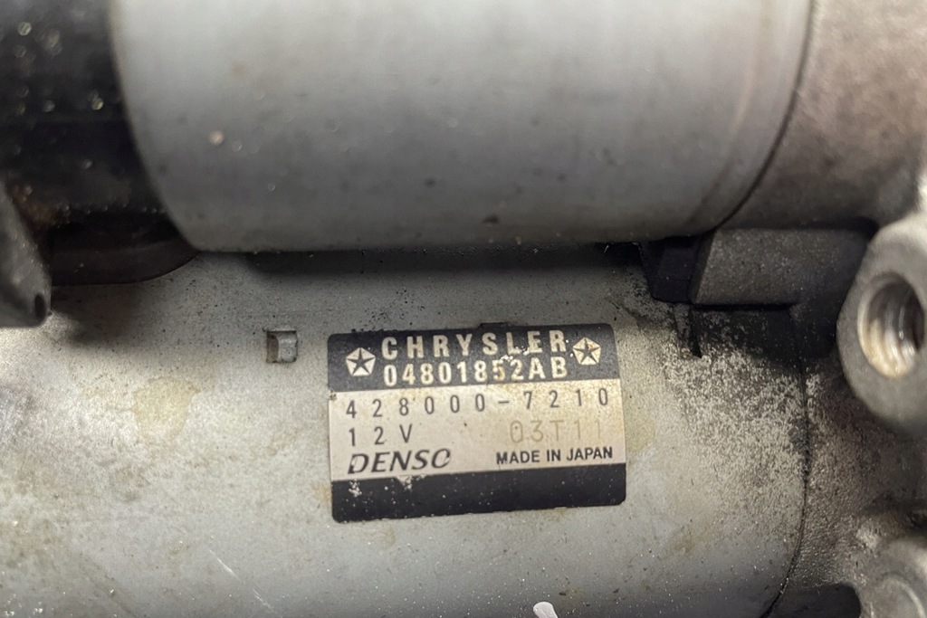 фото №11, Стартер dodge challenger coupe 04801852ab 3.6l бензиновий 227kw 2016