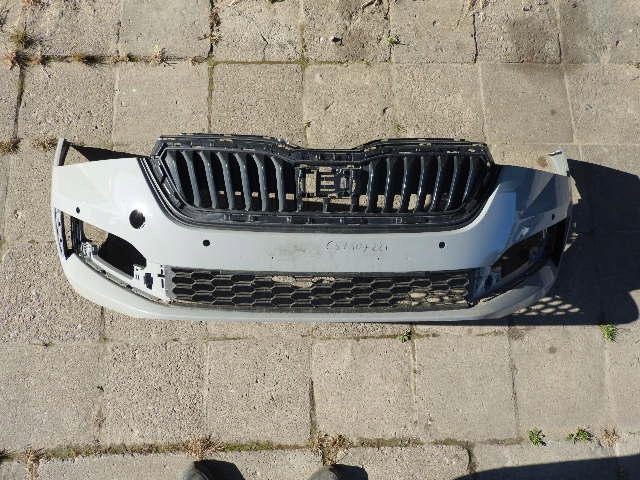 фото №1, Skoda scala 657 бампер перед передній решітка радіатора решітка радіатора