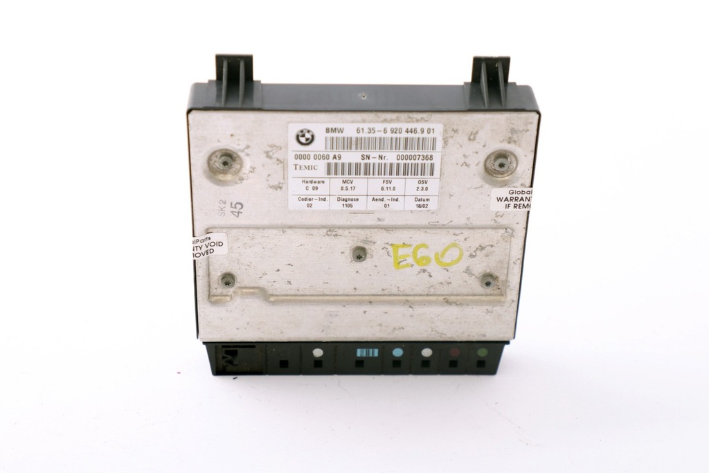 фото №11, Bmw e60 e61 e65 e66 модуль блок управления сиденье перед передний 6927312