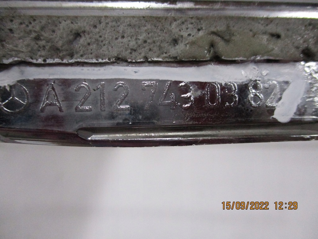 фото №9, Хром молдинг бампера mercedes a2127430382