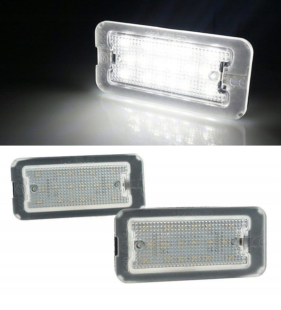 фото №1, Фонари номерного знака led fiat 500 / 500c cabrio 2007-