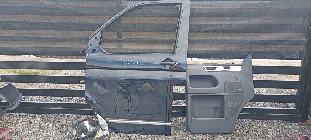 фото №1, Vw t5 lift multivan двері ліва перед передні повний