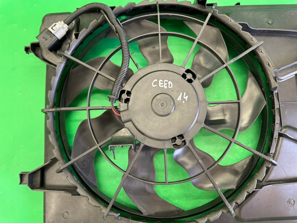 фото №12, Вентилятор радиатора wody кондиционера kia ceed i 1.4 16v 06-12 hyundai i30