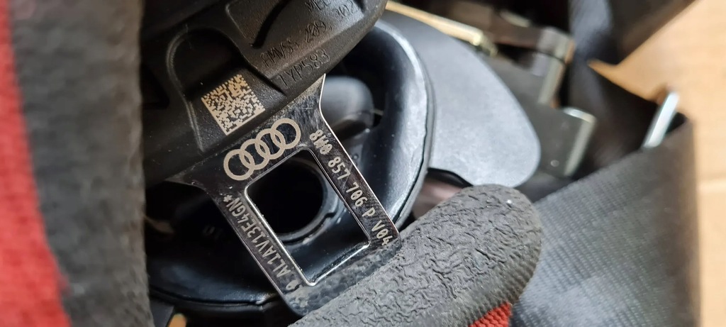 фото №10, S5 8w lift a5 pas безопасности правый перед 8w0857706p a4 b9 8w s4