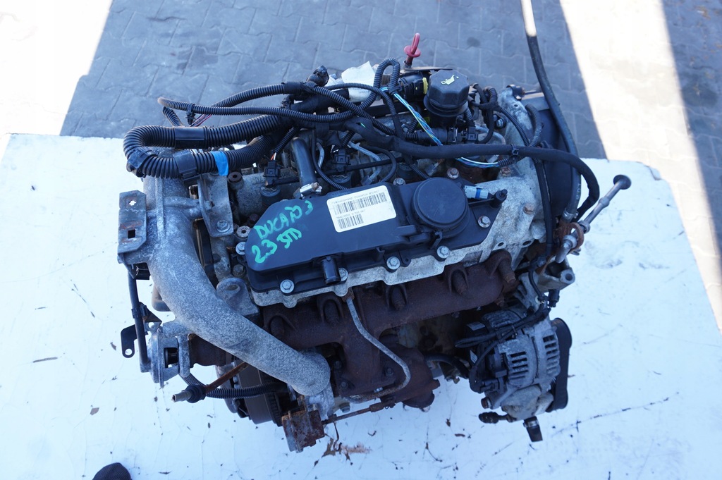 фото №9, Двигатель fiat ducato 2.3 jtd kompletny f1ae0481d 112 tyś km