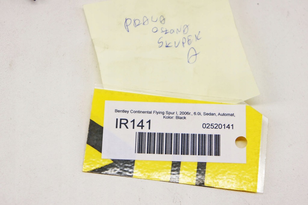 фото №8, Ir141 bentley flying spur i защита порог перед
