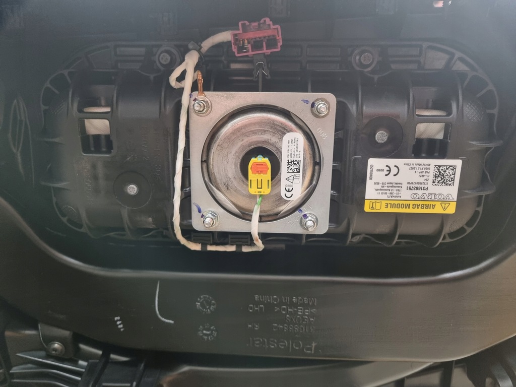 фото №9, Polestar 2 панель приладів консоль оригінал подушка безпеки подушка водій пасажир