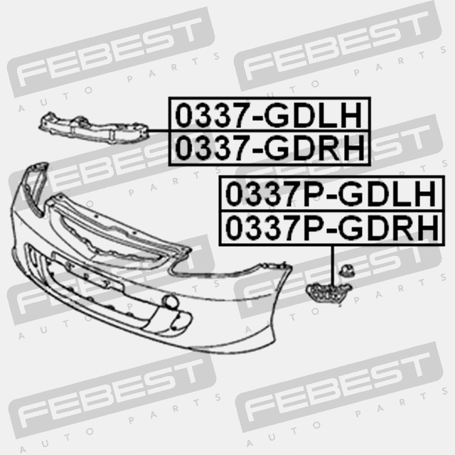 фото №10, Кронштейн кріплення бампера передній pra honda fit almas gd1