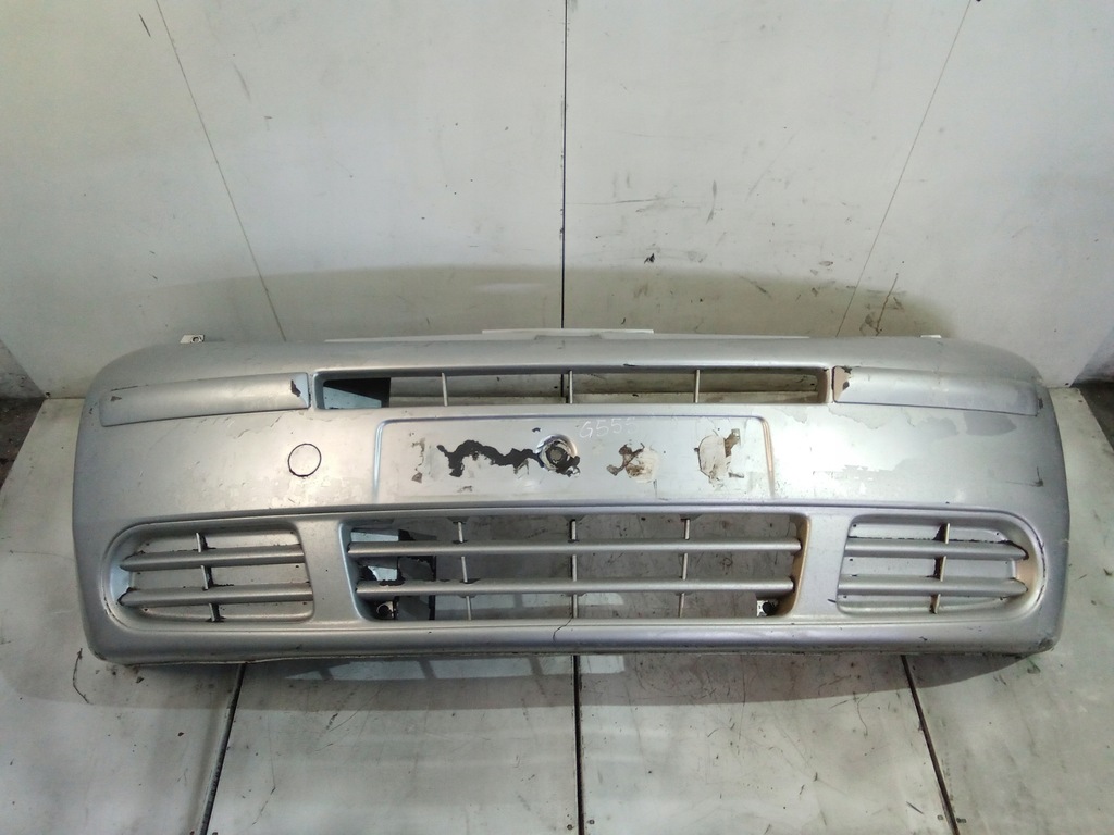 фото №1, G555 бампер перед trafic 2 серебристый