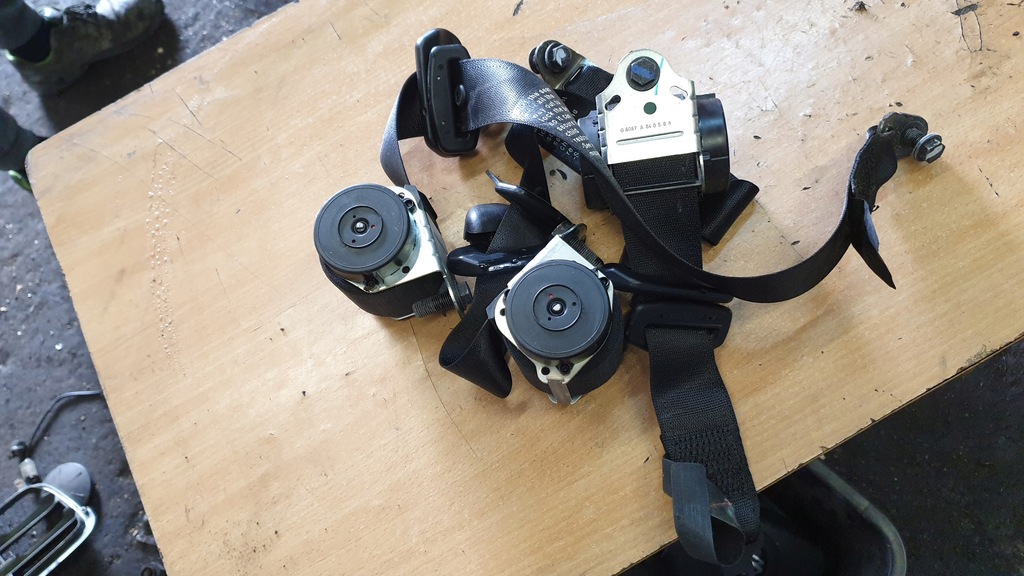 фото №1, Suzuki wagon r+ ii ремни безопасности задняя комплект