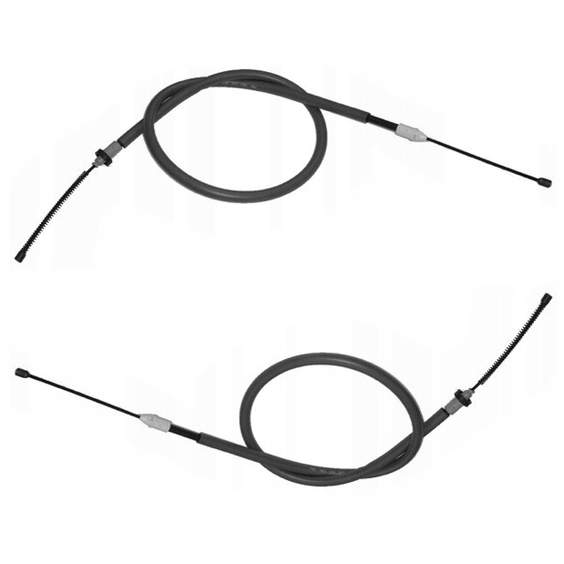 фото №1, 2x трос гальма ручного renault clio ii 2 + abs