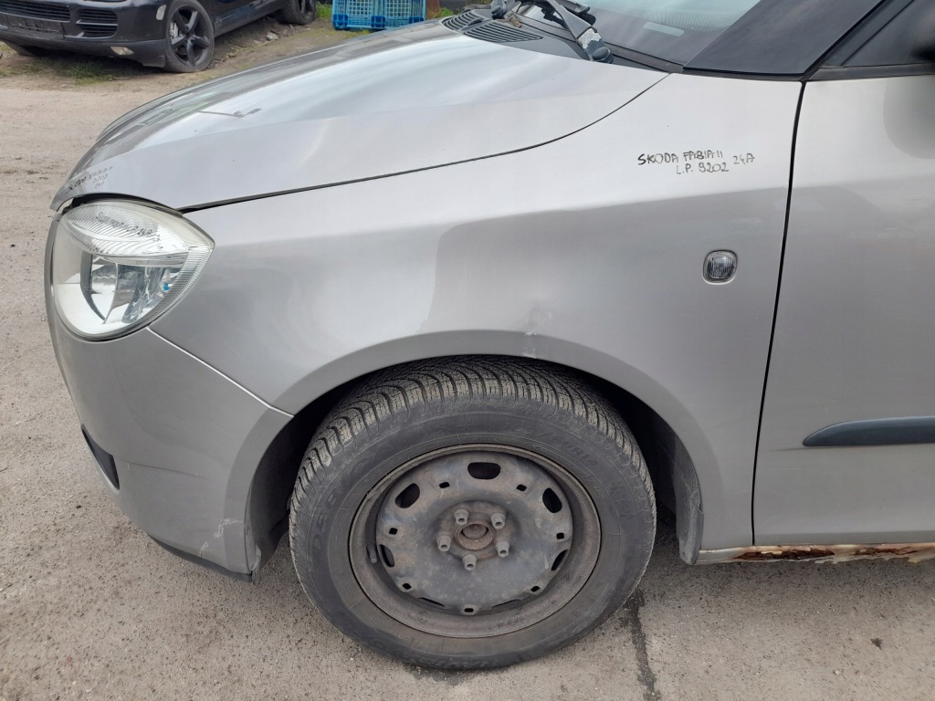 фото №11, Skoda fabia ii крила лівий перед передній lf8h 9202