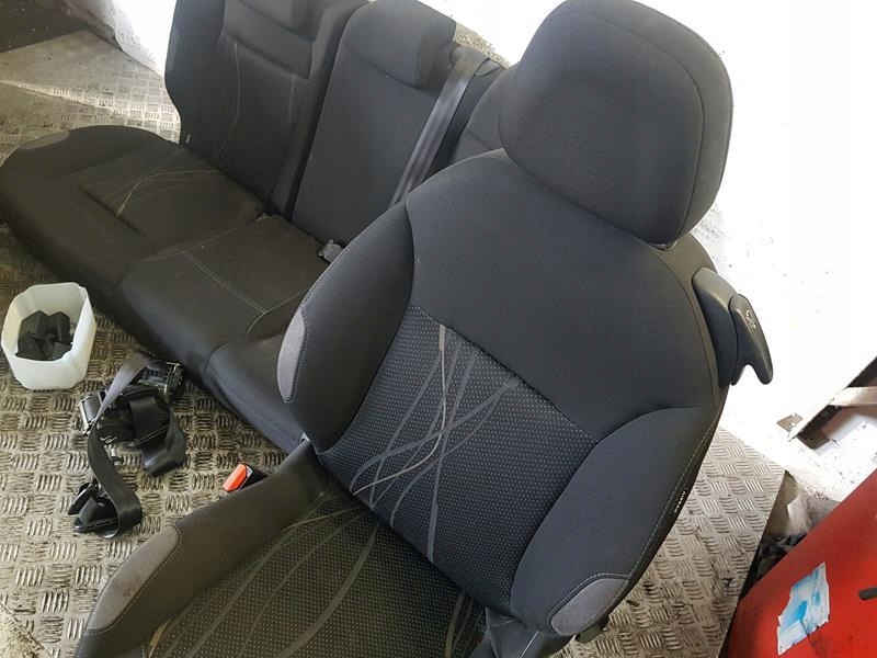 фото №8, Сиденье сиденья заднее сиденье задняя ремни peugeot 208 i 3d