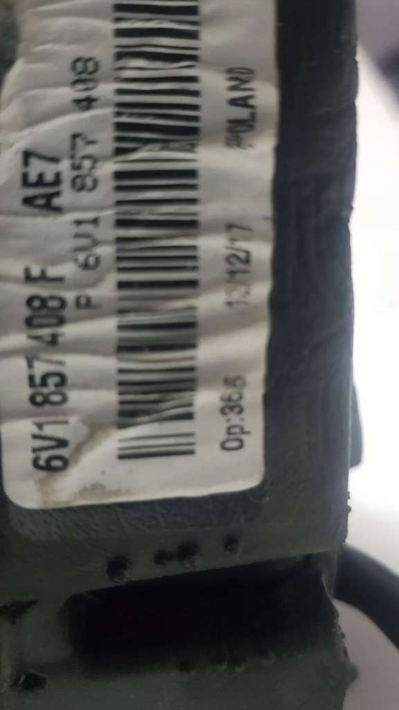 фото №6, Дзеркало праве 6v1857408f skoda fabia iii 6v 14- 5pin