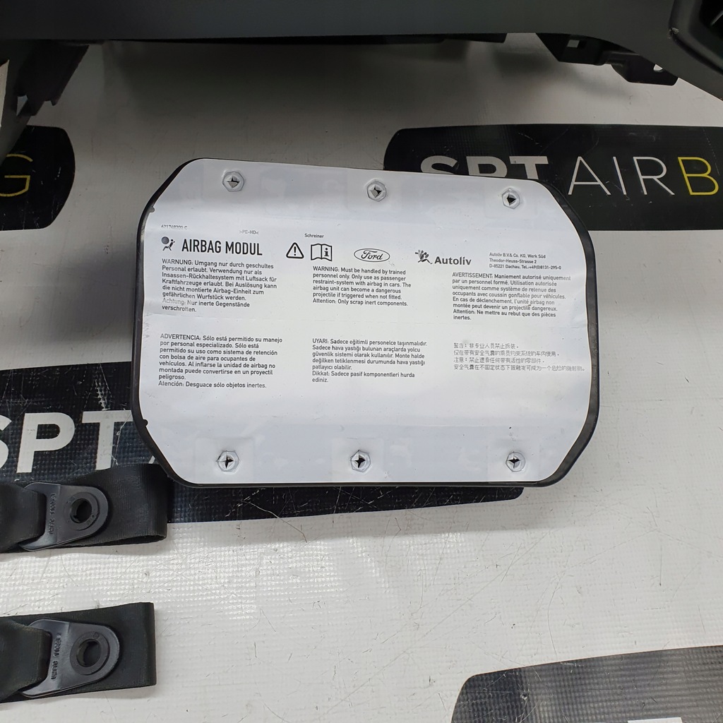 фото №6, Focus mk3 iii 3 приборная панель консоль подушки безопасности ремни подушка безопасности